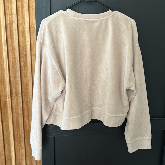 Zara relaxed fit Pullover Beige‎ Sweatshirt. Size L - Picture 3 of 10